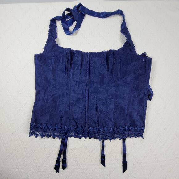 Frederick's of Hollywood sweetheart dream corset Size 44 set 3X thongs intimates - Picture 3 of 12